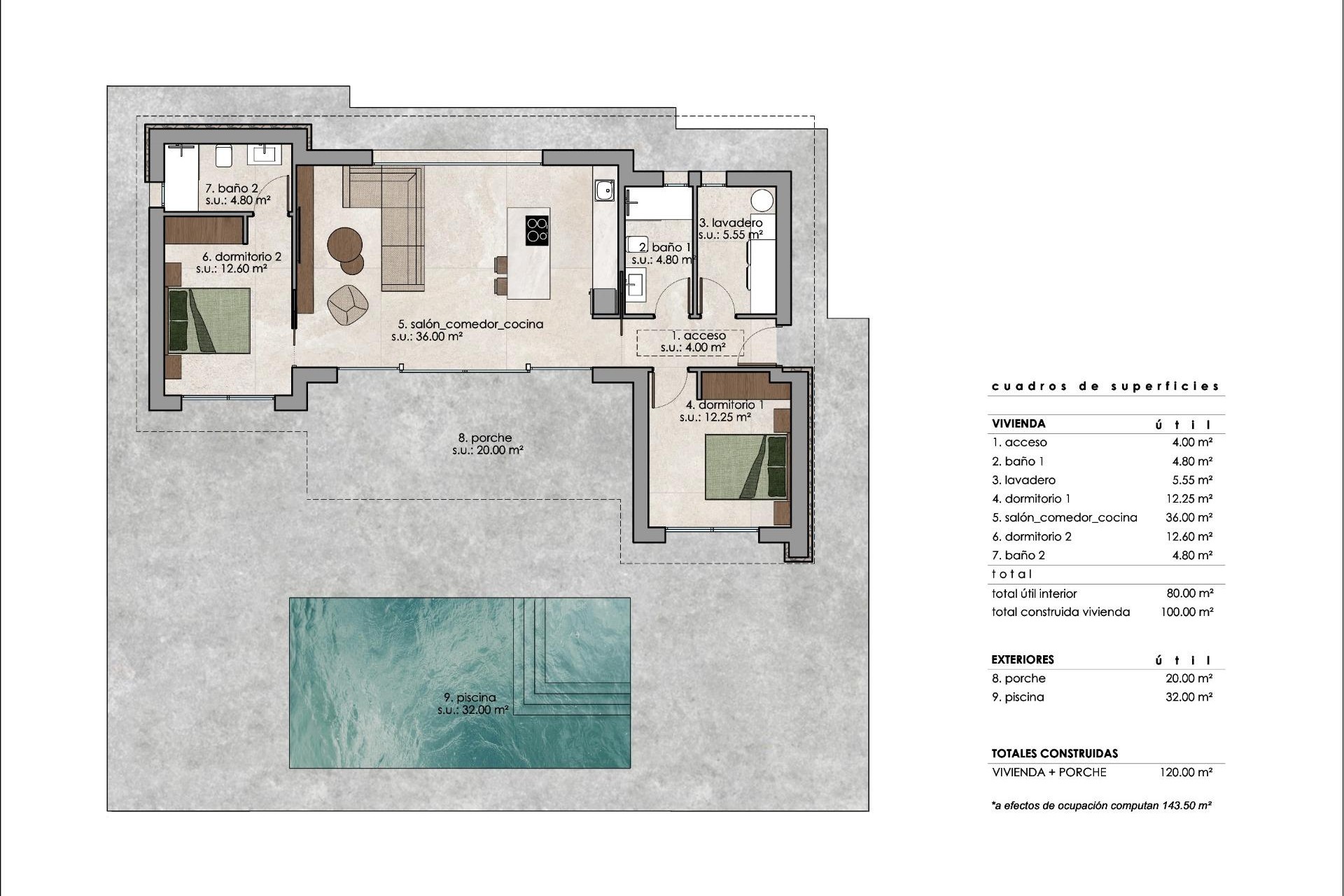 Nybygg - Villa -
Pinoso - Lel