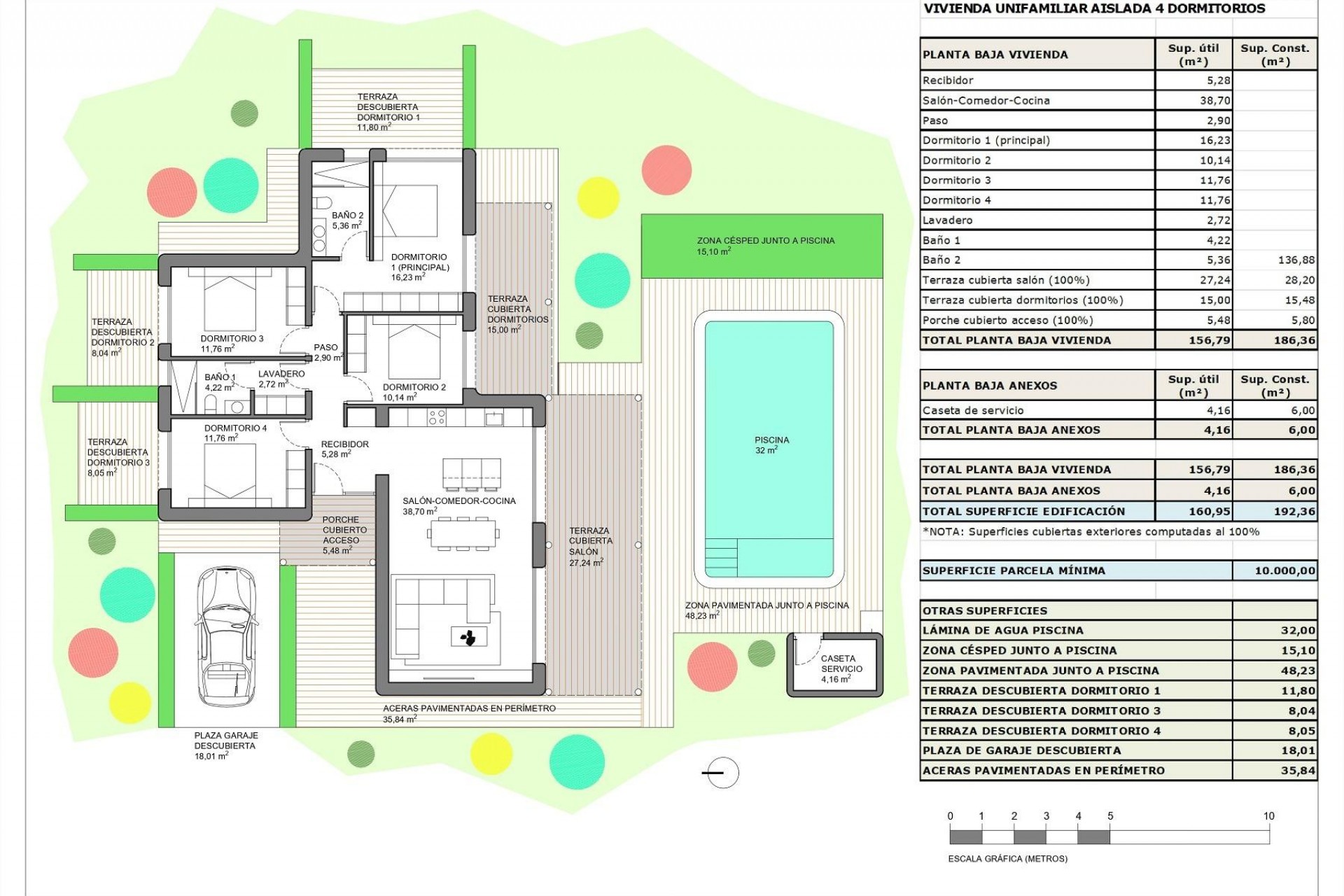 Nybygg - Villa -
Pinoso - Rodriguillo