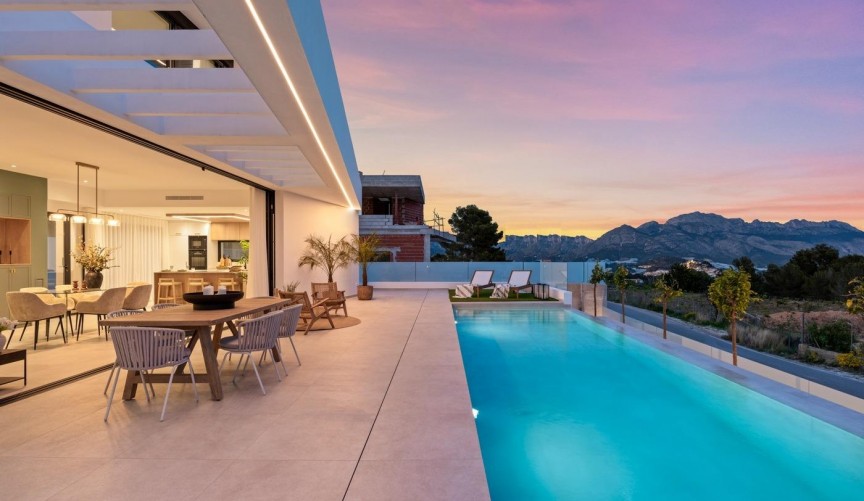 Nybygg - Villa -
Polop - Urbanizaciones