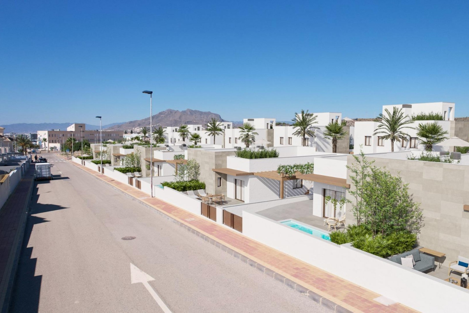 Nybygg - Villa -
Puerto de Mazarron - Caleñares