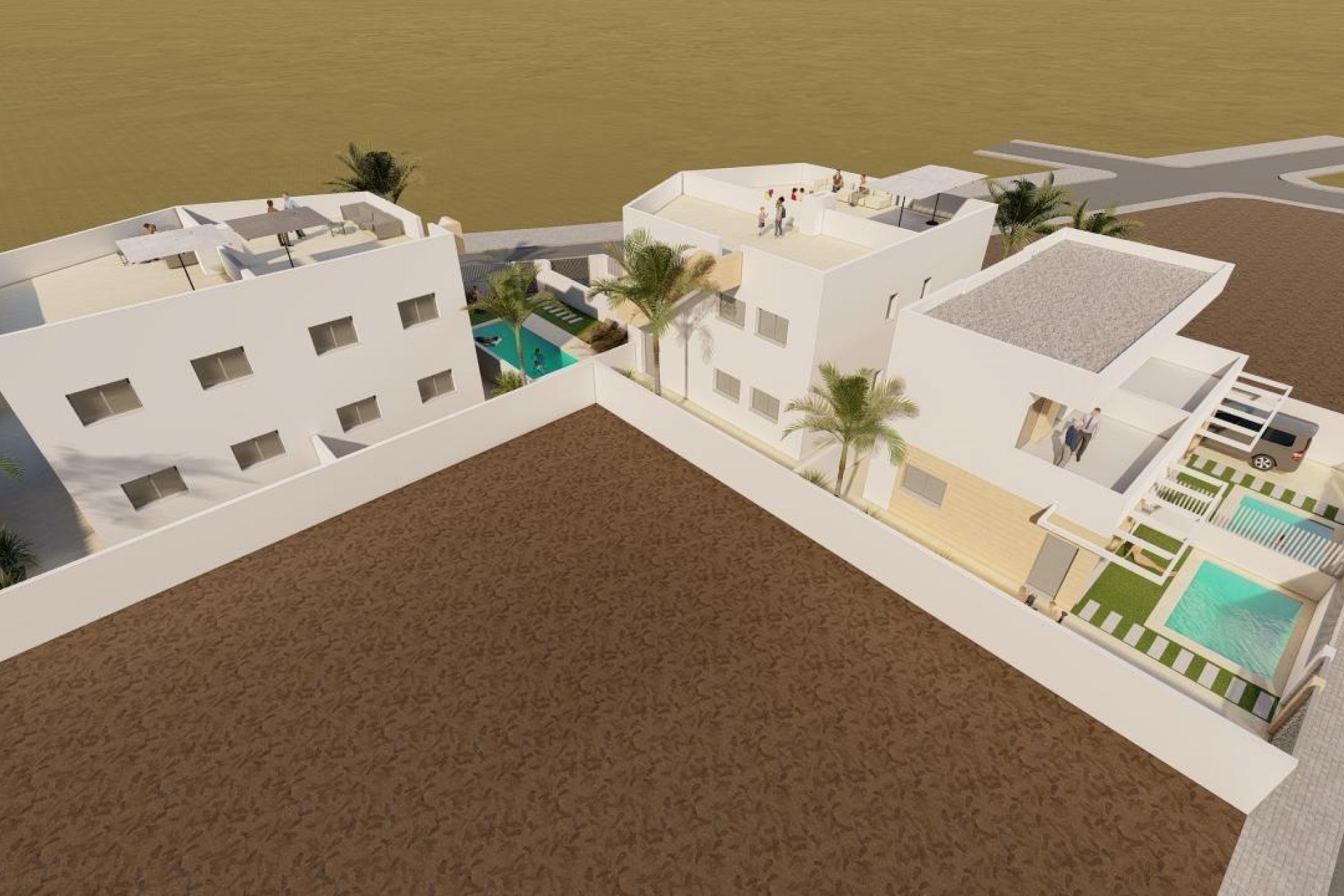 Nybygg - Villa -
Puerto de Mazarron - Mar De Plata