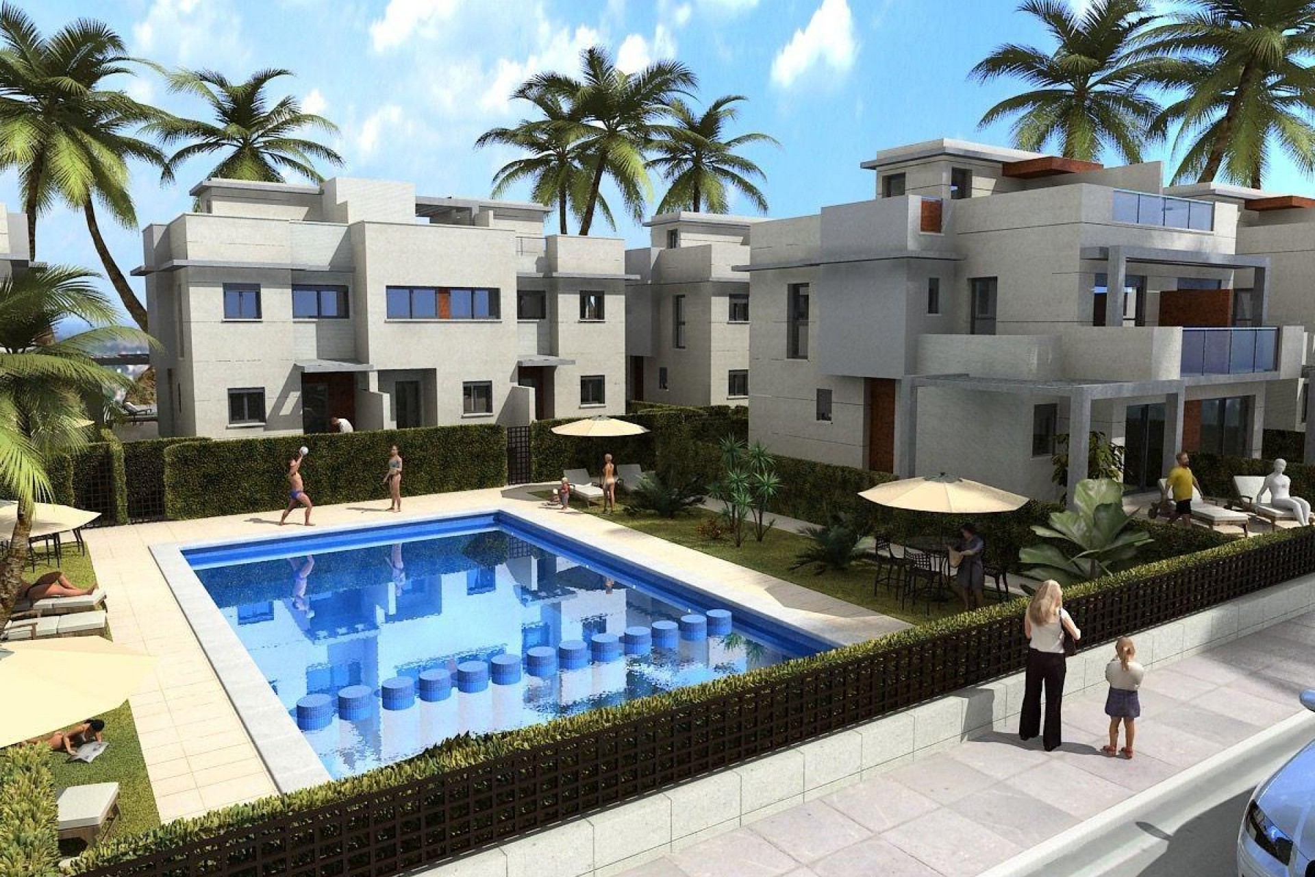 Nybygg - Villa -
Puerto de Mazarron - Mar De Plata