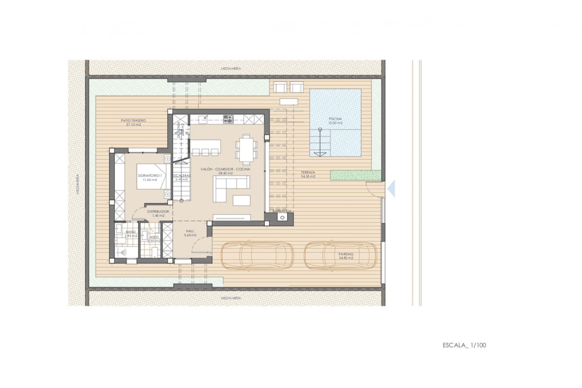 Nybygg - Villa -
San Juan de los Terreros - Las Mimosas