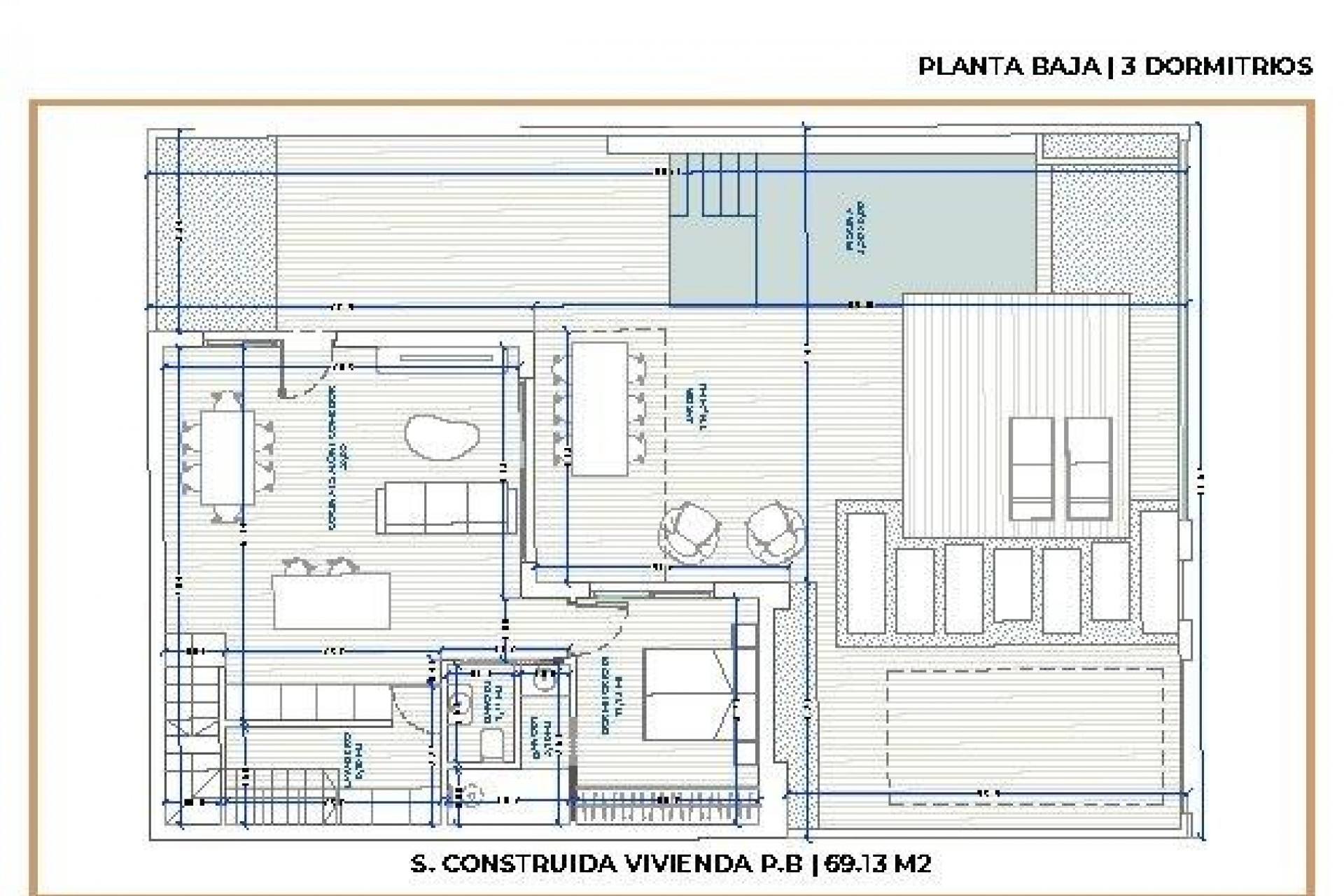 Nybygg - Villa -
Torre Pacheco - Roldán