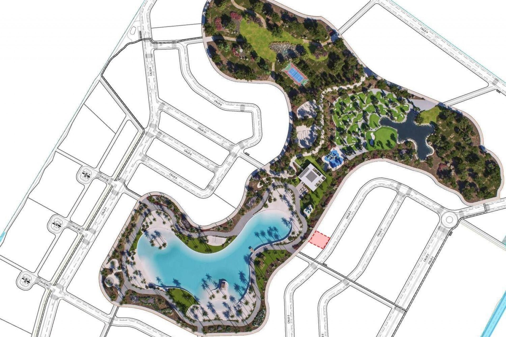Nybygg - Villa -
Torre Pacheco - Santa Rosalia Lake And Life Resort
