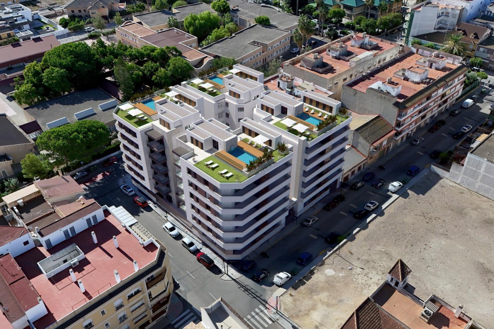 Nybyggnation - Apartment -
Almoradí - Center