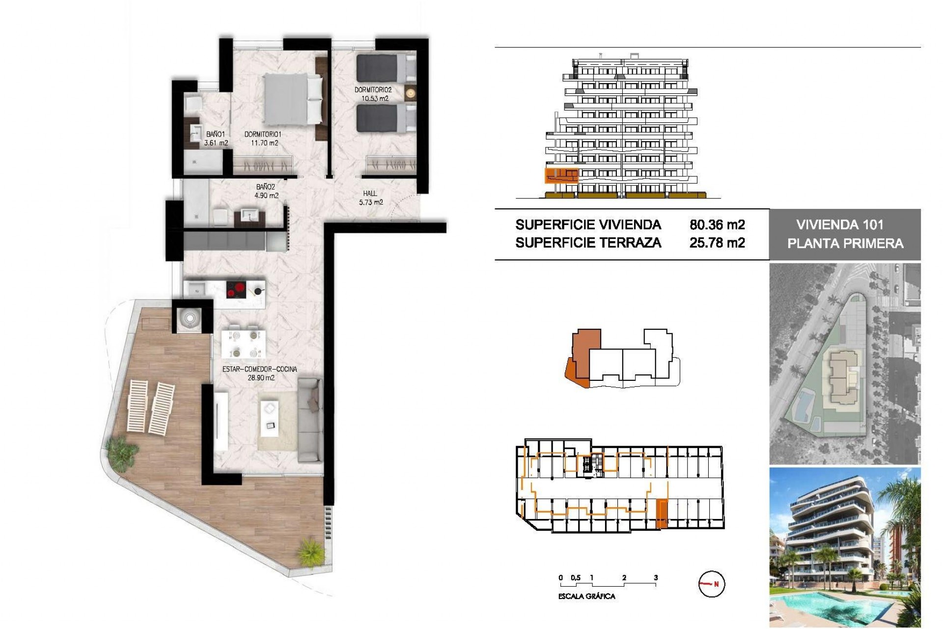 Nybyggnation - Apartment -
Guardamar del Segura - Puerto