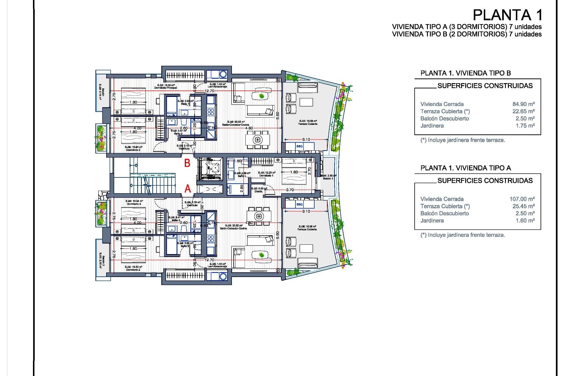 Nybyggnation - Apartment -
La Manga Club - Las Orquídeas