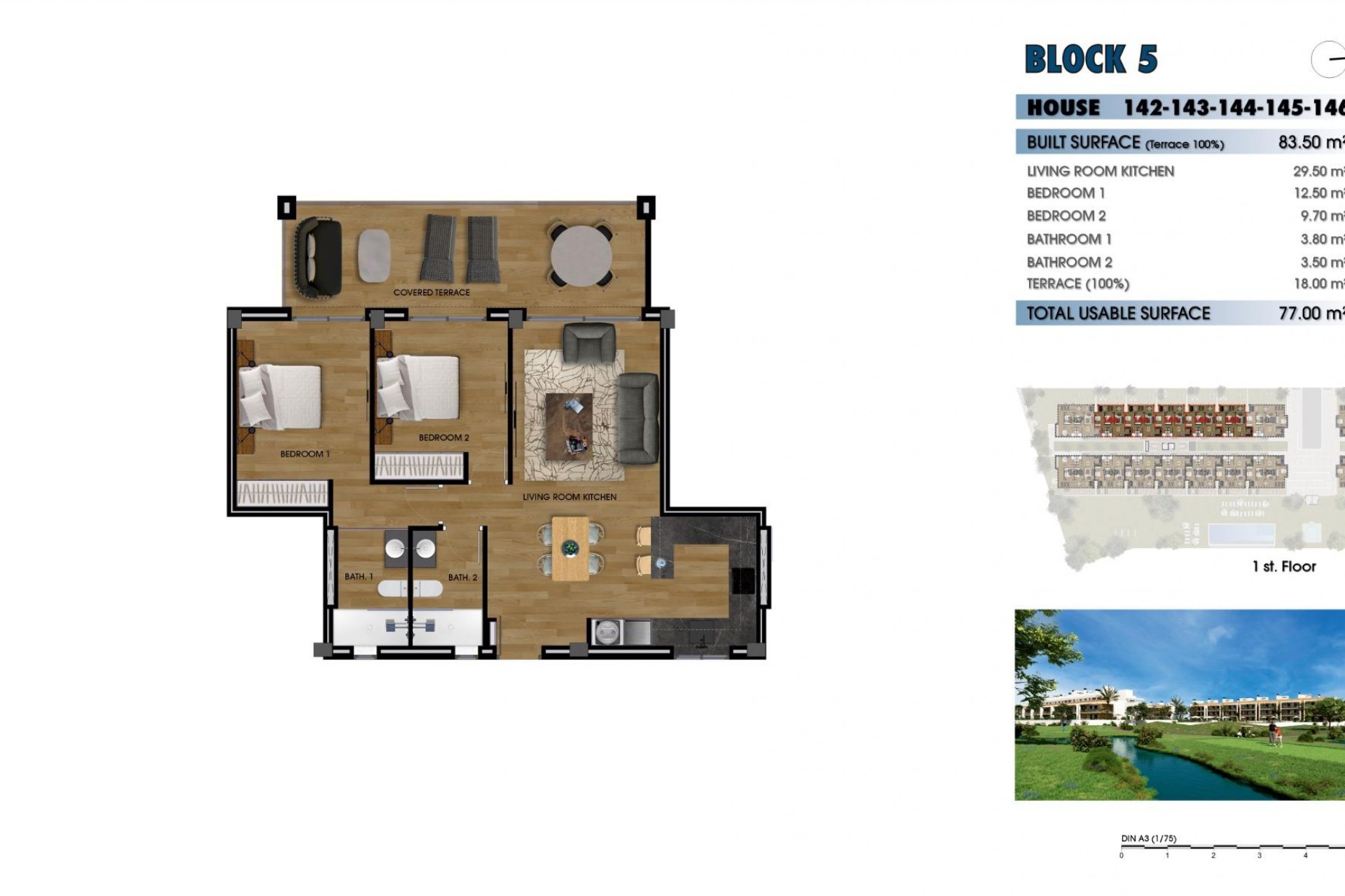 Nybyggnation - Apartment -
Los Alcazares - La Serena Golf