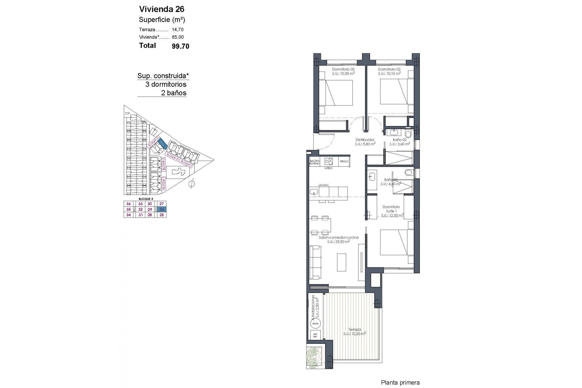 Nybyggnation - Apartment -
Los Alcazares - Serena Golf