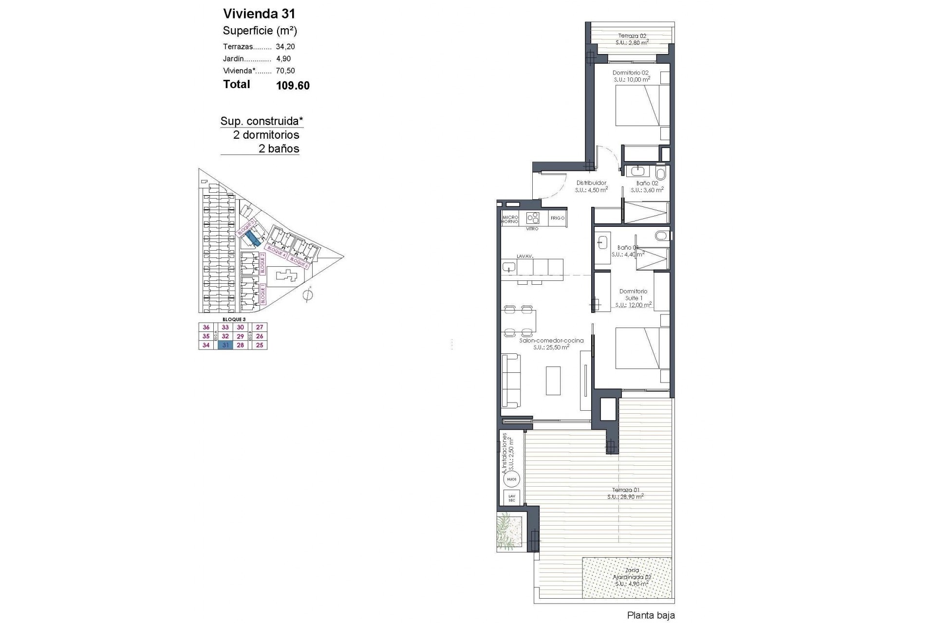 Nybyggnation - Apartment -
Los Alcazares - Serena Golf