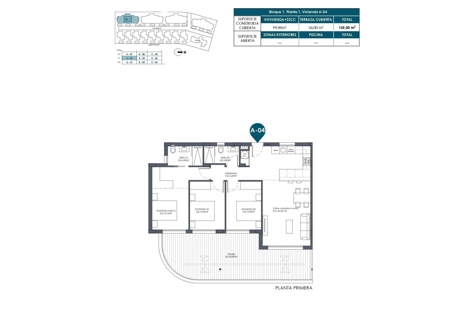 Nybyggnation - Apartment -
Los Alcazares - Serena Golf