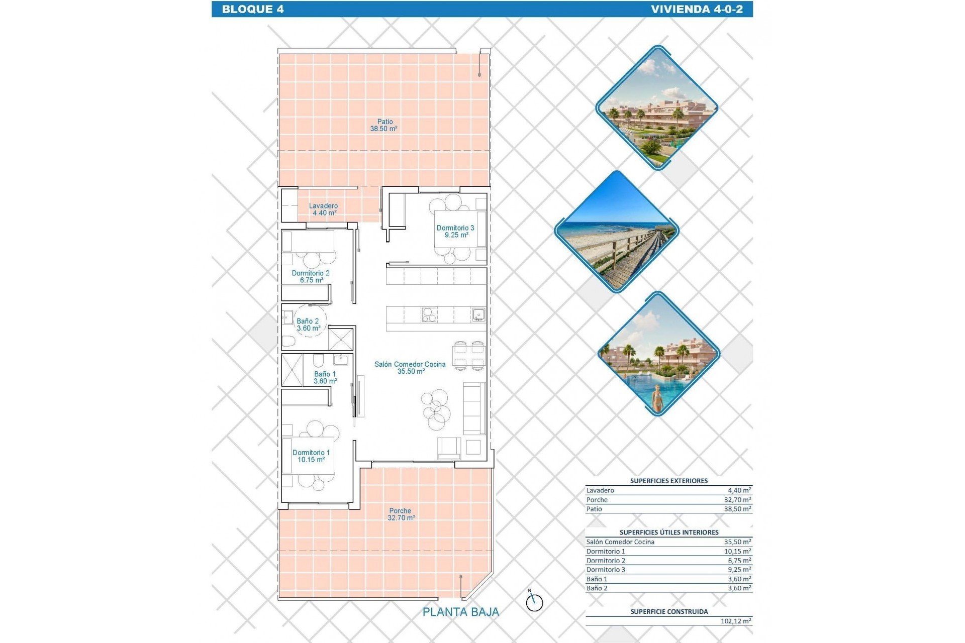 Nybyggnation - Apartment -
Pilar de la Horadada - Lo Monte