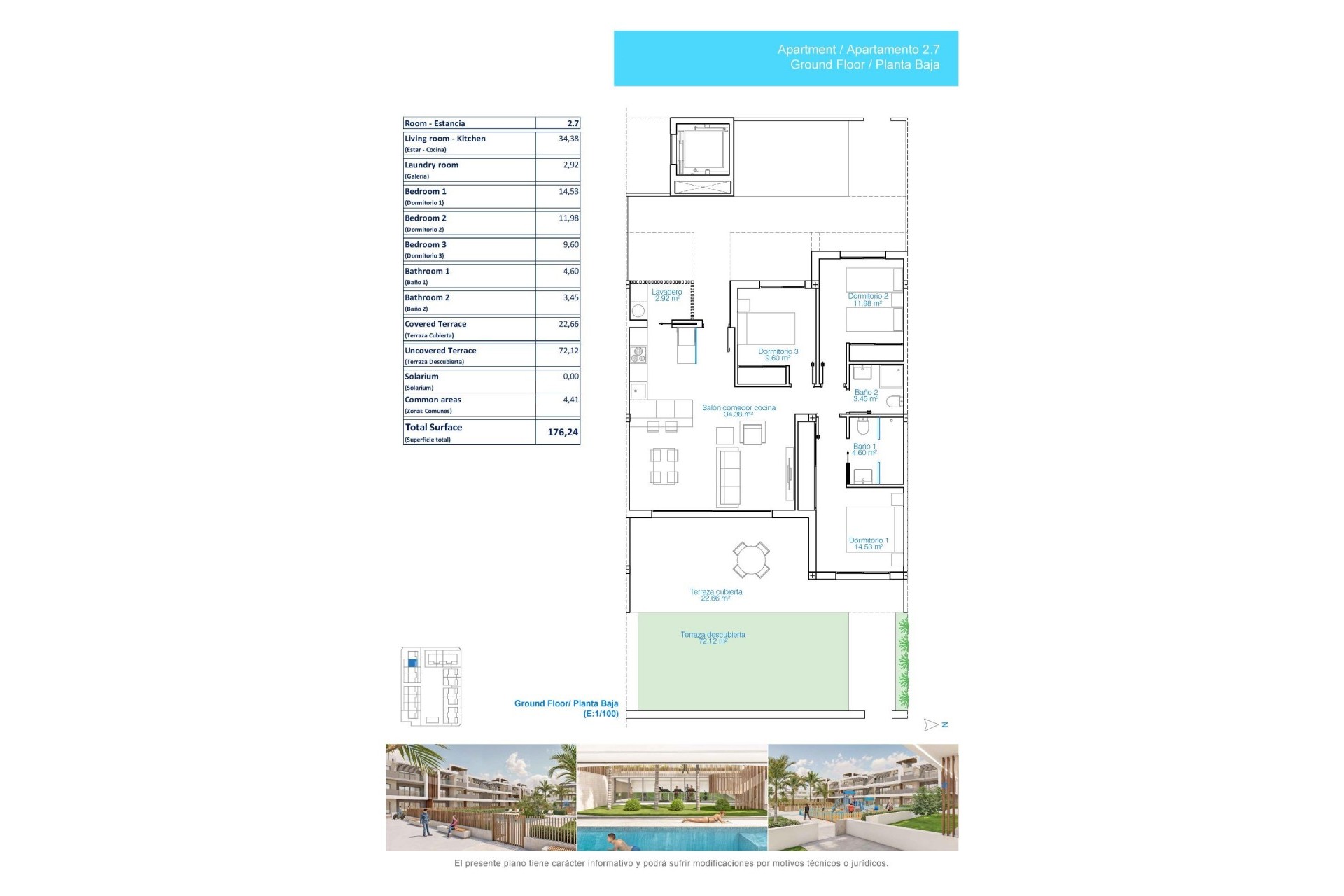 Nybyggnation - Apartment -
Pilar de la Horadada - Playa de las Higuericas