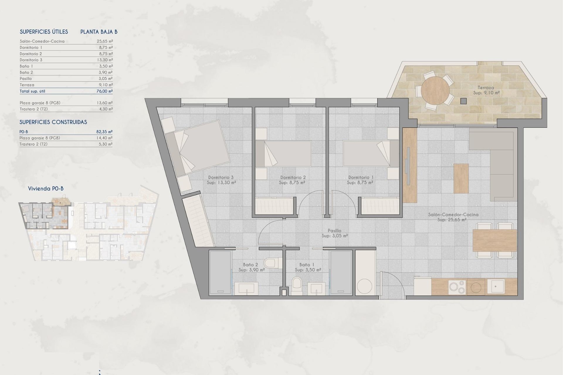 Nybyggnation - Apartment -
San Pedro del Pinatar - Lo Pagan