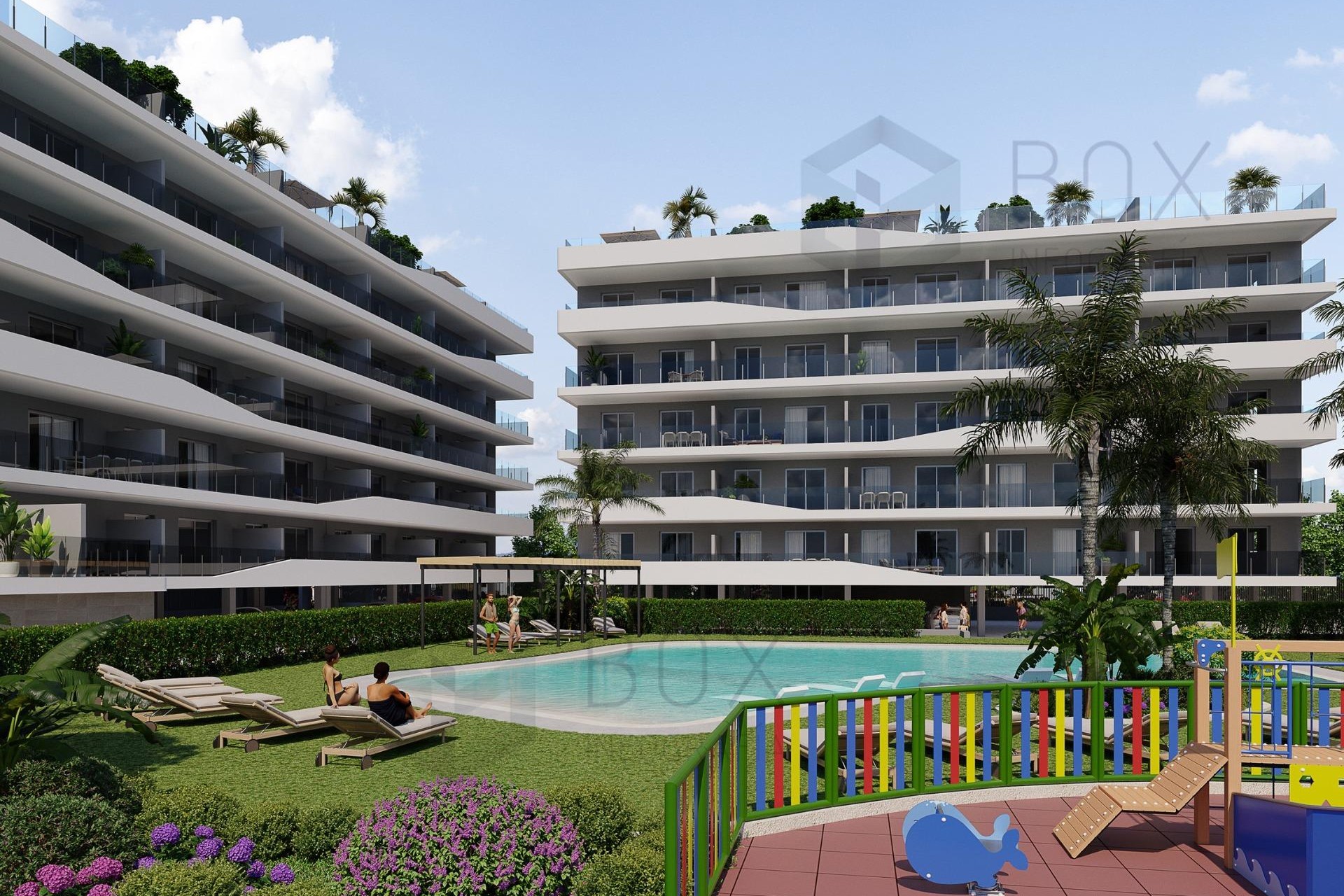 Nybyggnation - Apartment -
Santa Pola - Playa Tamarit