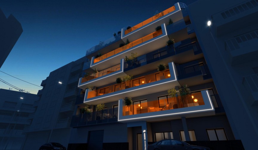 Nybyggnation - Apartment -
Torrevieja - Centro