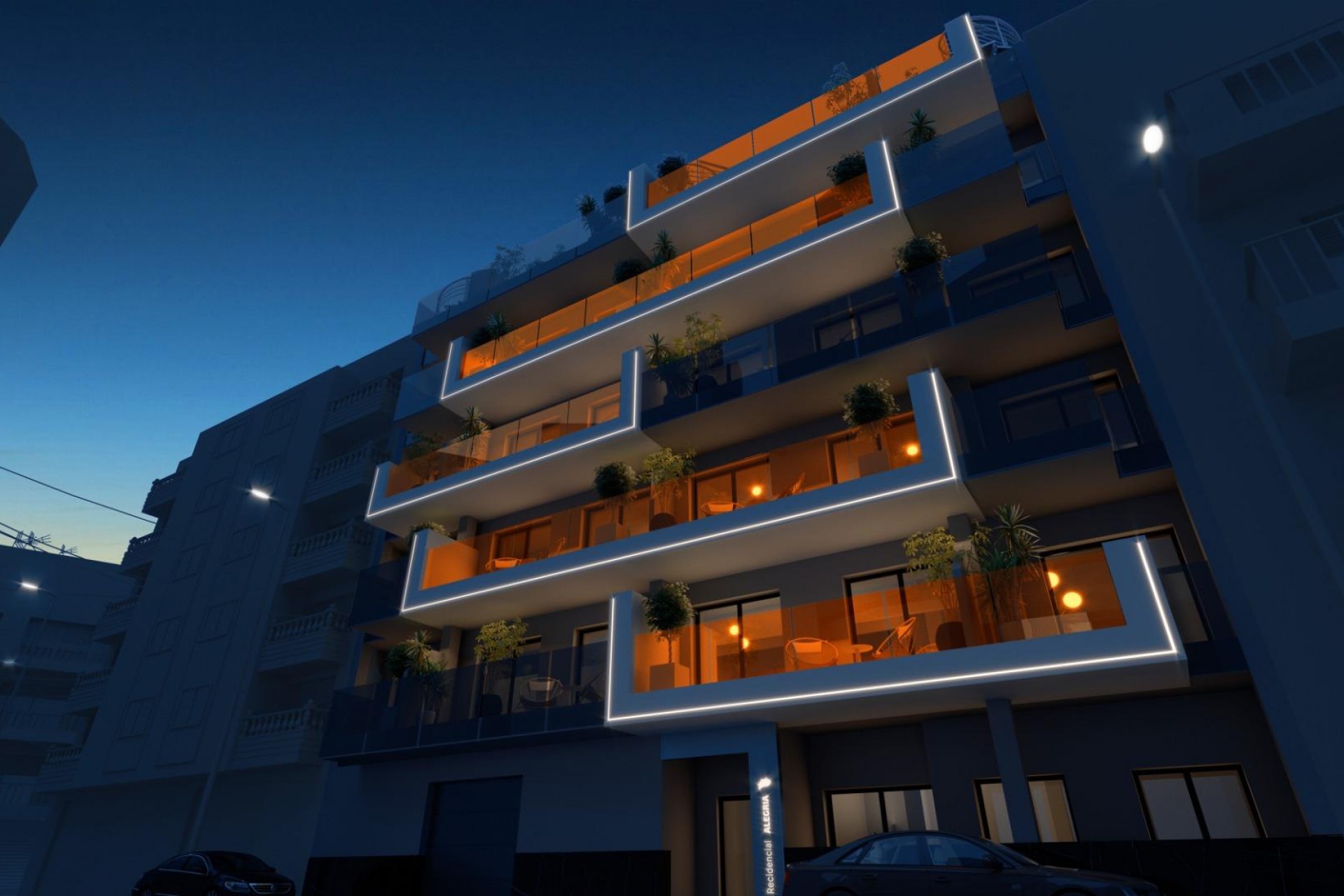 Nybyggnation - Apartment -
Torrevieja - Centro