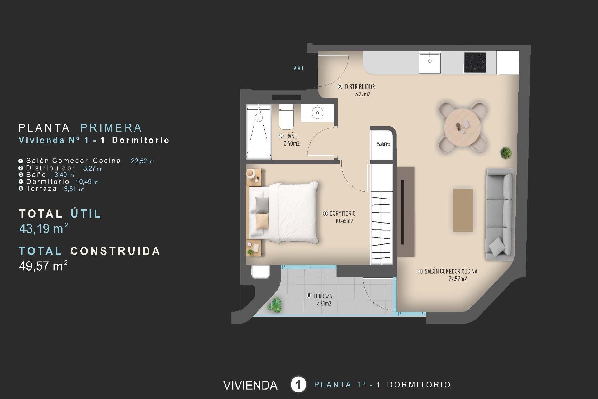Nybyggnation - Apartment -
Torrevieja - Centro