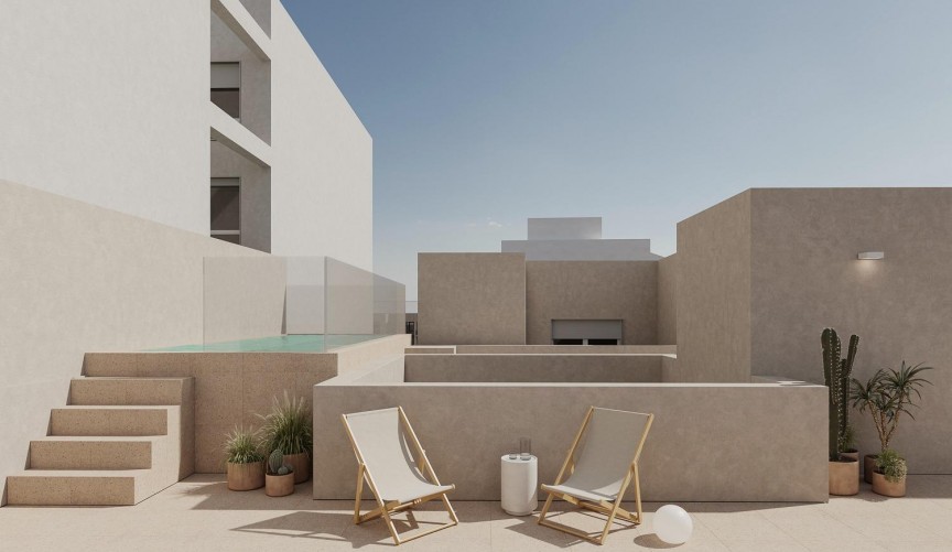 Nybyggnation - Apartment -
Torrevieja - Centro