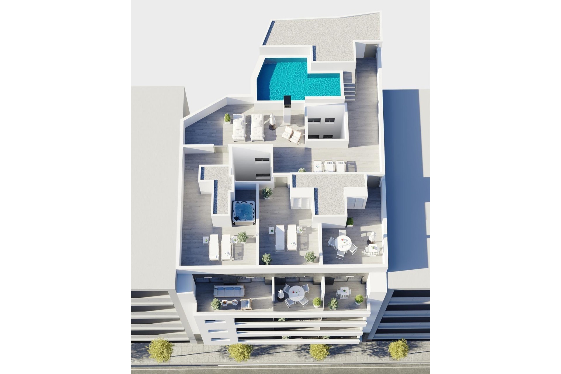 Nybyggnation - Apartment -
Torrevieja - Centro