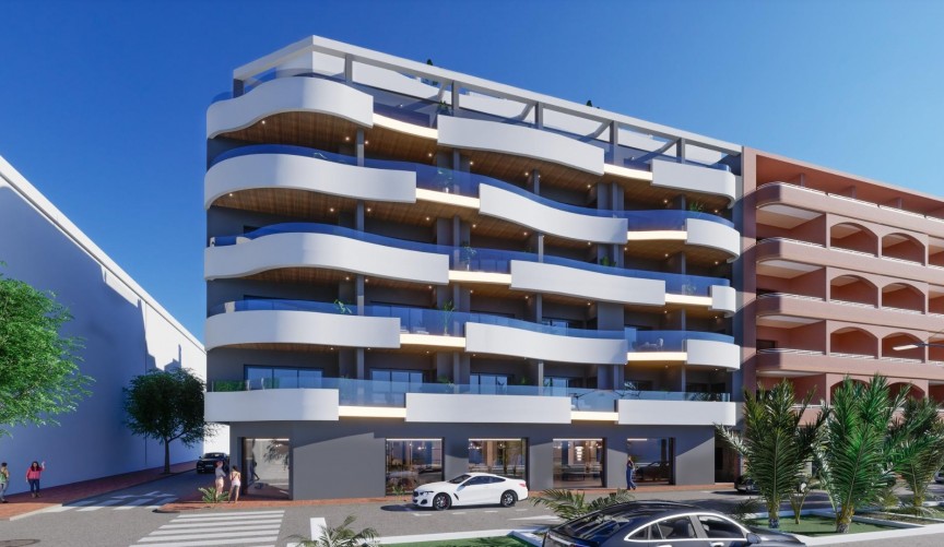 Nybyggnation - Apartment -
Torrevieja - Habaneras