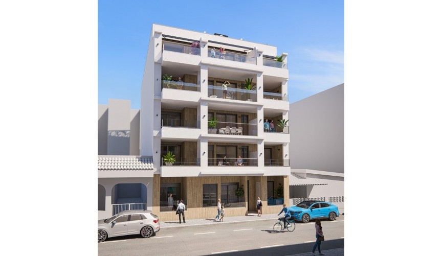 Nybyggnation - Apartment -
Torrevieja - Playa de El Cura