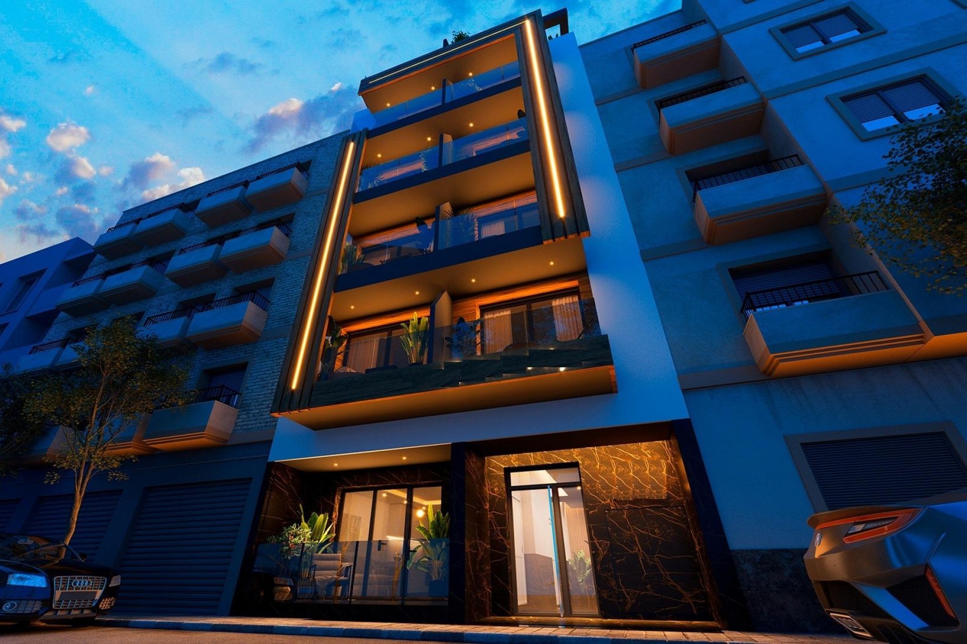 Nybyggnation - Apartment -
Torrevieja - Playa de El Cura