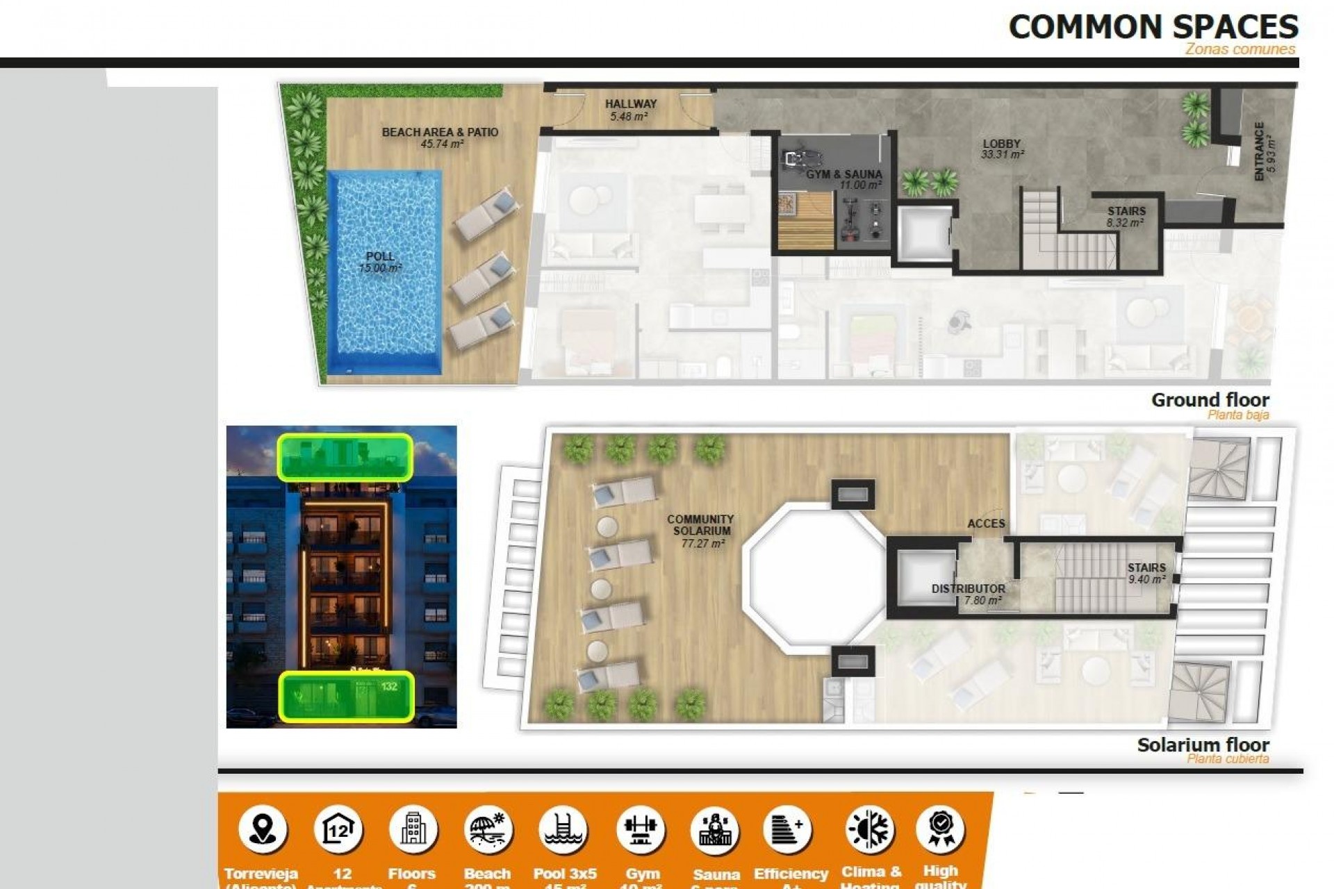 Nybyggnation - Apartment -
Torrevieja - Playa de El Cura