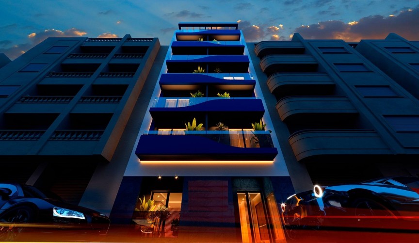 Nybyggnation - Apartment -
Torrevieja - Playa del Acequión