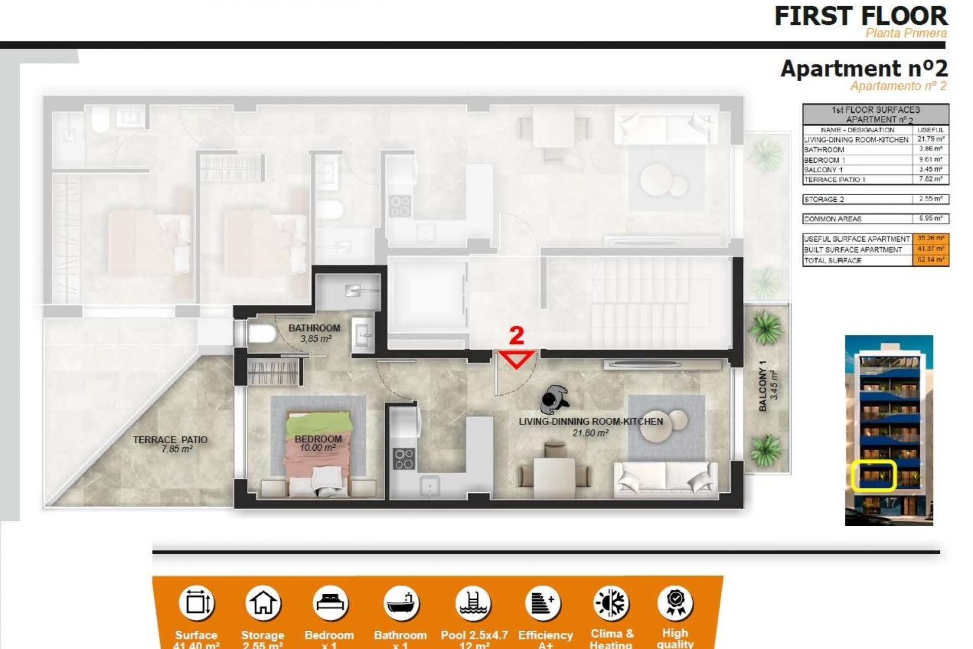Nybyggnation - Apartment -
Torrevieja - Playa del Acequión