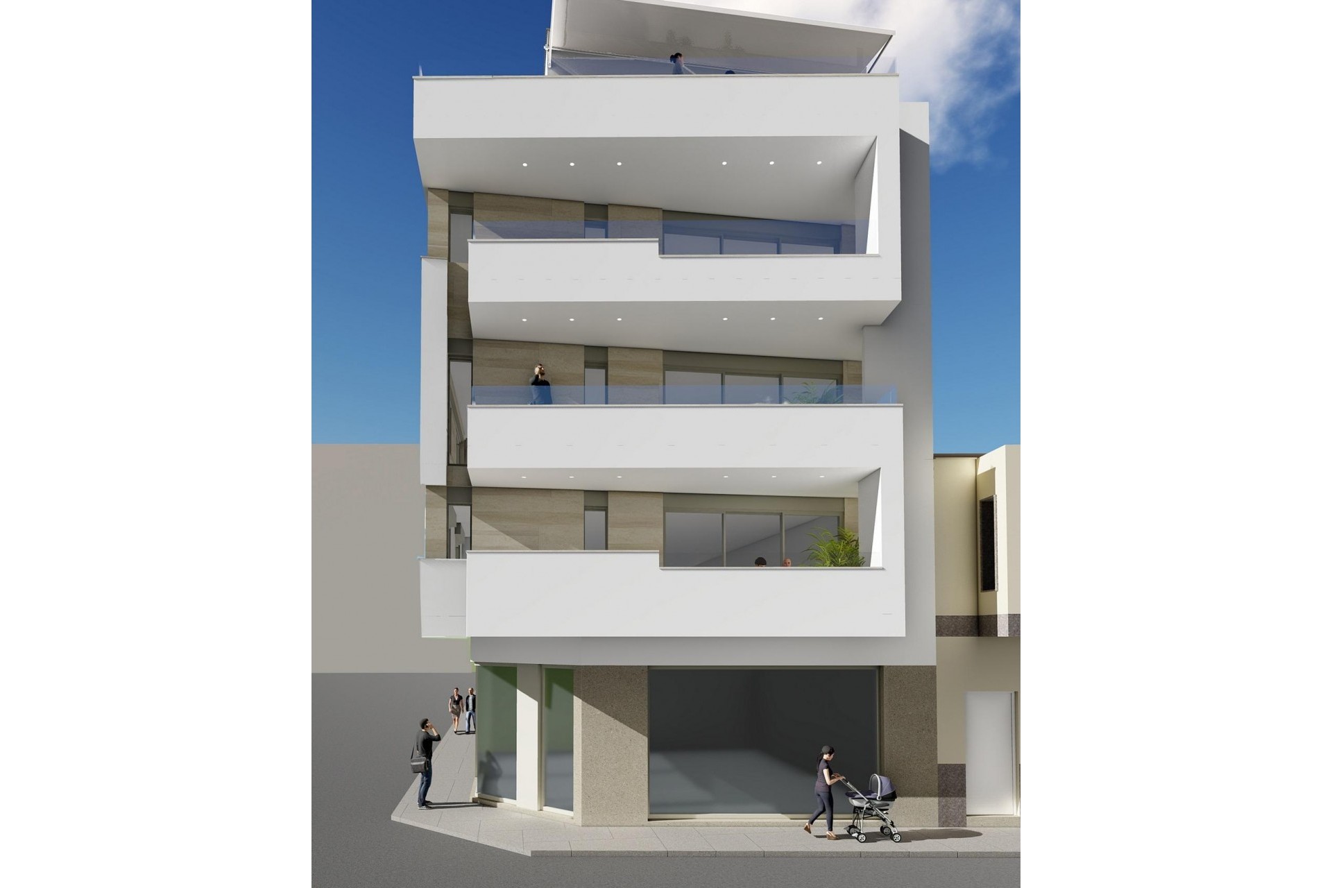 Nybyggnation - Apartment -
Torrevieja - Playa del Cura