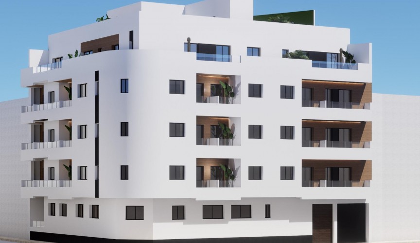 Nybyggnation - Apartment -
Torrevieja - pueblo