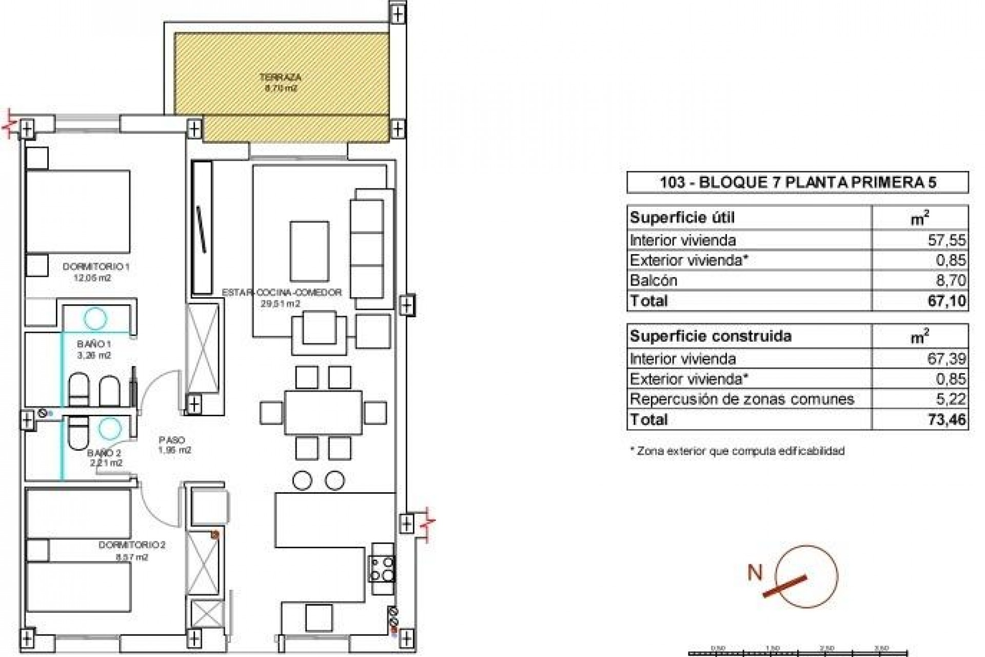 Nybyggnation - Apartment -
Vera - El Playazo