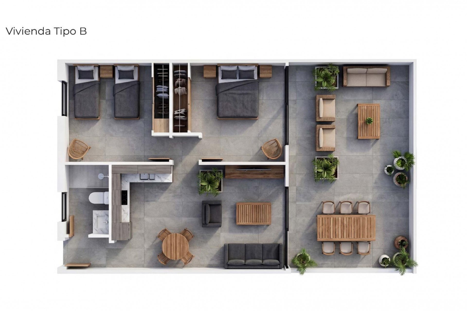 Nybyggnation - Apartment -
Vera - Vera Playa