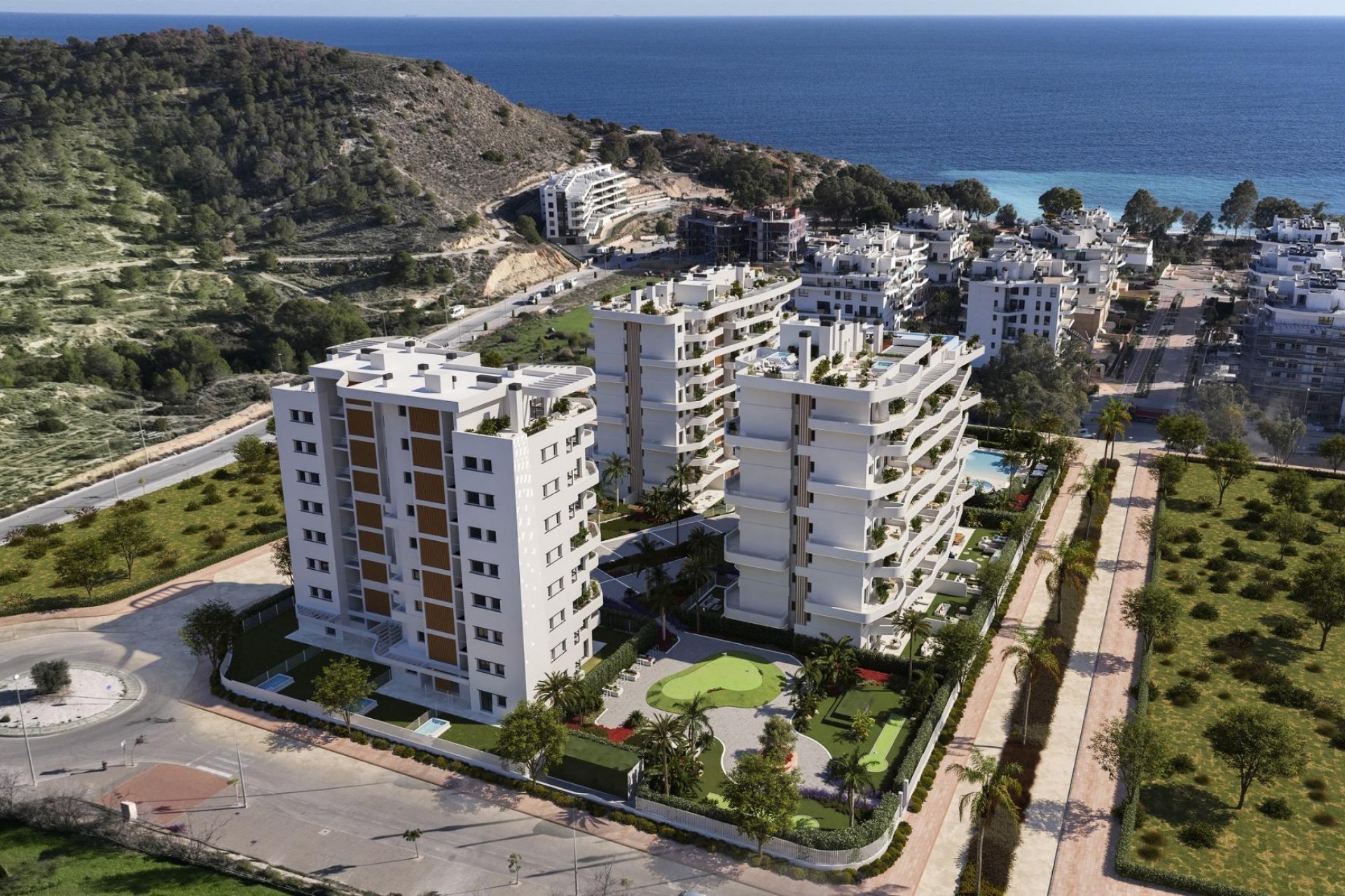 Nybyggnation - Apartment -
Villajoyosa - Playa del Torres