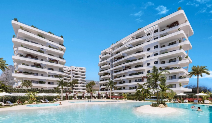 Nybyggnation - Apartment -
Villajoyosa - Playa del Torres