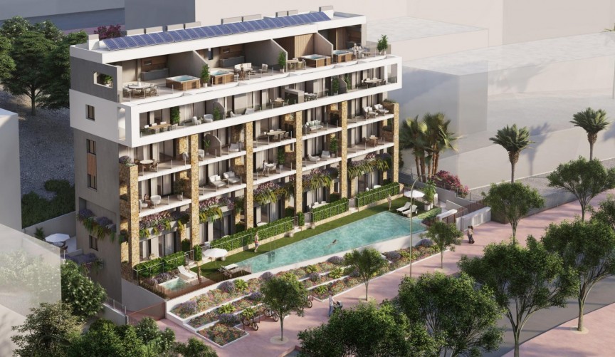 Nybyggnation - Apartment -
Villajoyosa - Puntes del Moro