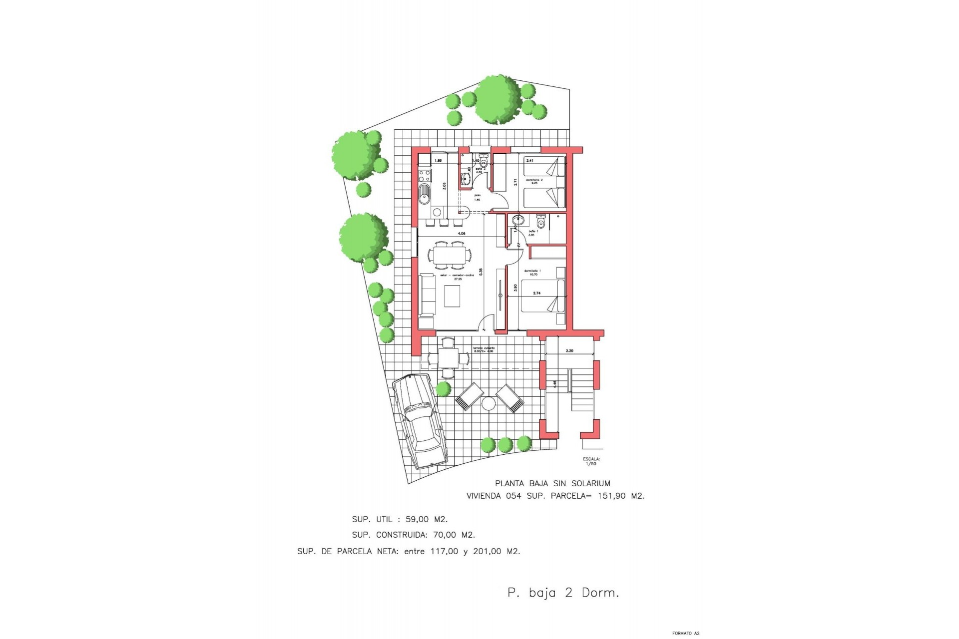 Nybyggnation - Bungalow -
Fuente Álamo - La Pinilla