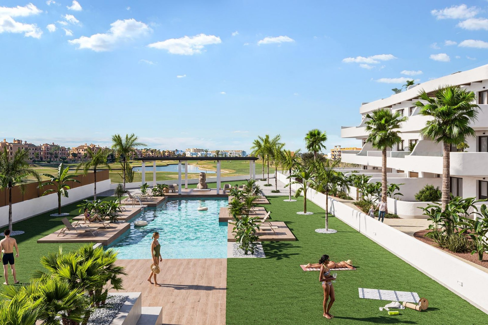 Nybyggnation - Bungalow -
Los Alcazares - La Serena Golf