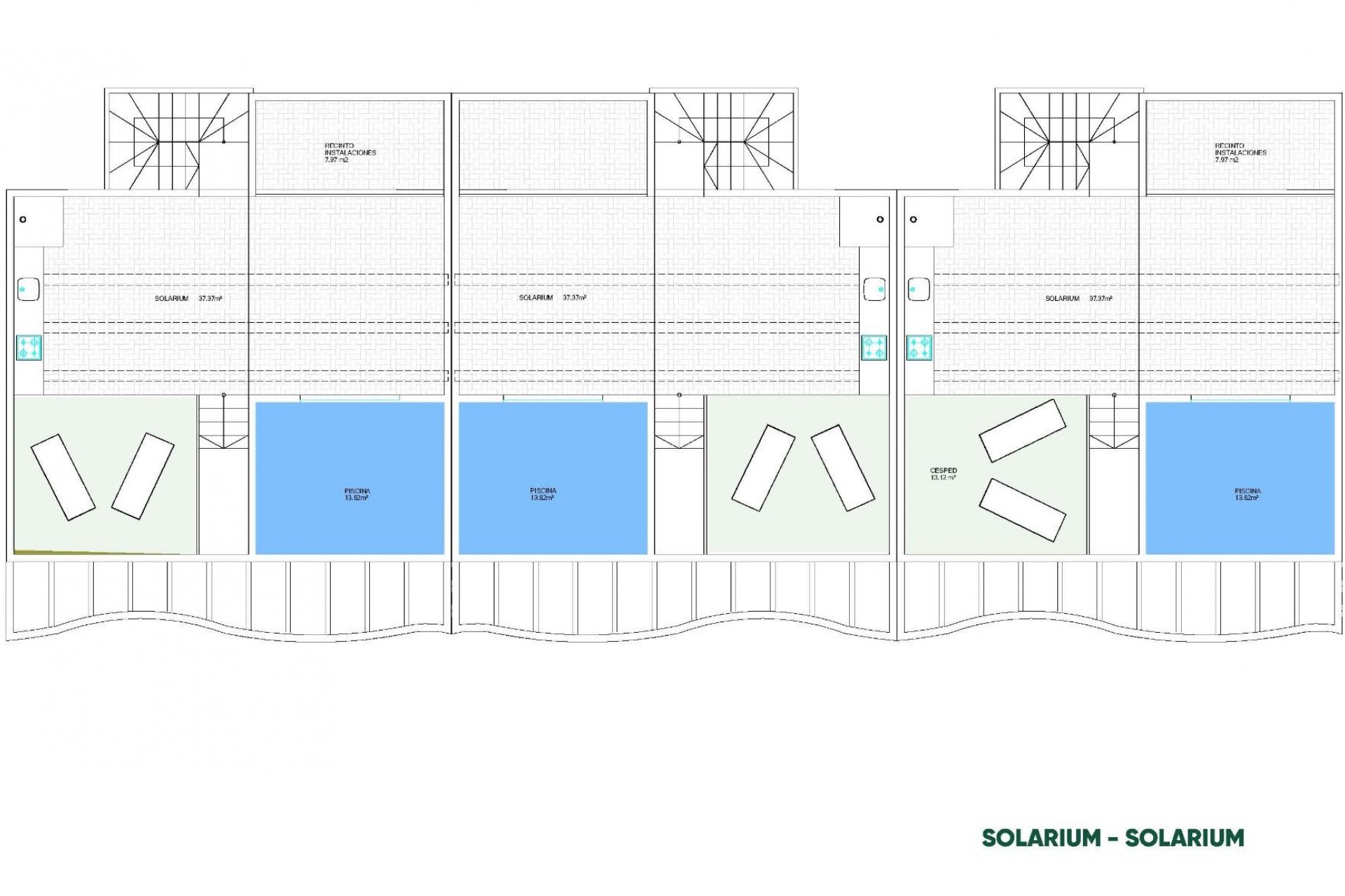 Nybyggnation - Bungalow -
Pilar de la Horadada - parques de Andromeda