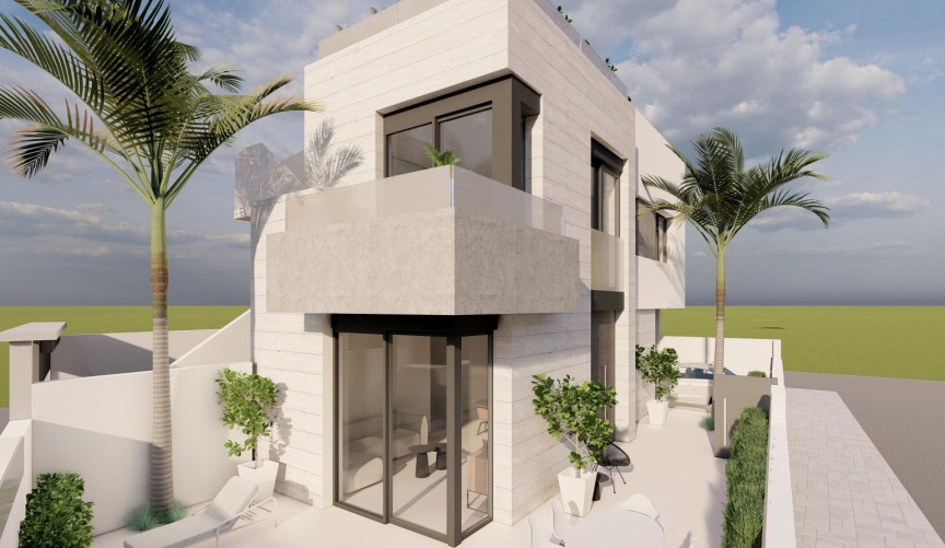 Nybyggnation - Bungalow -
Pilar de la Horadada - pueblo