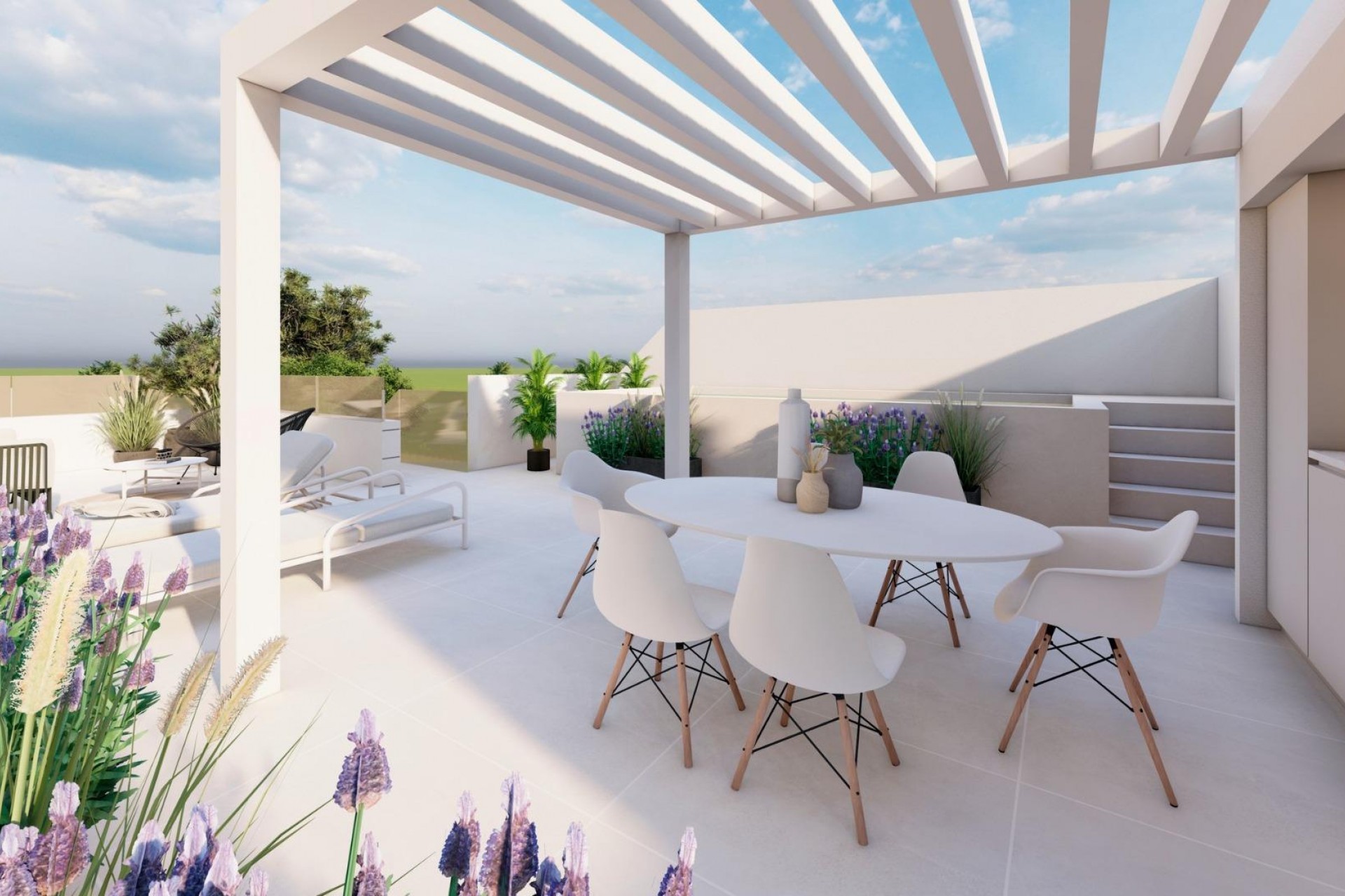 Nybyggnation - Bungalow -
Pilar de la Horadada - pueblo