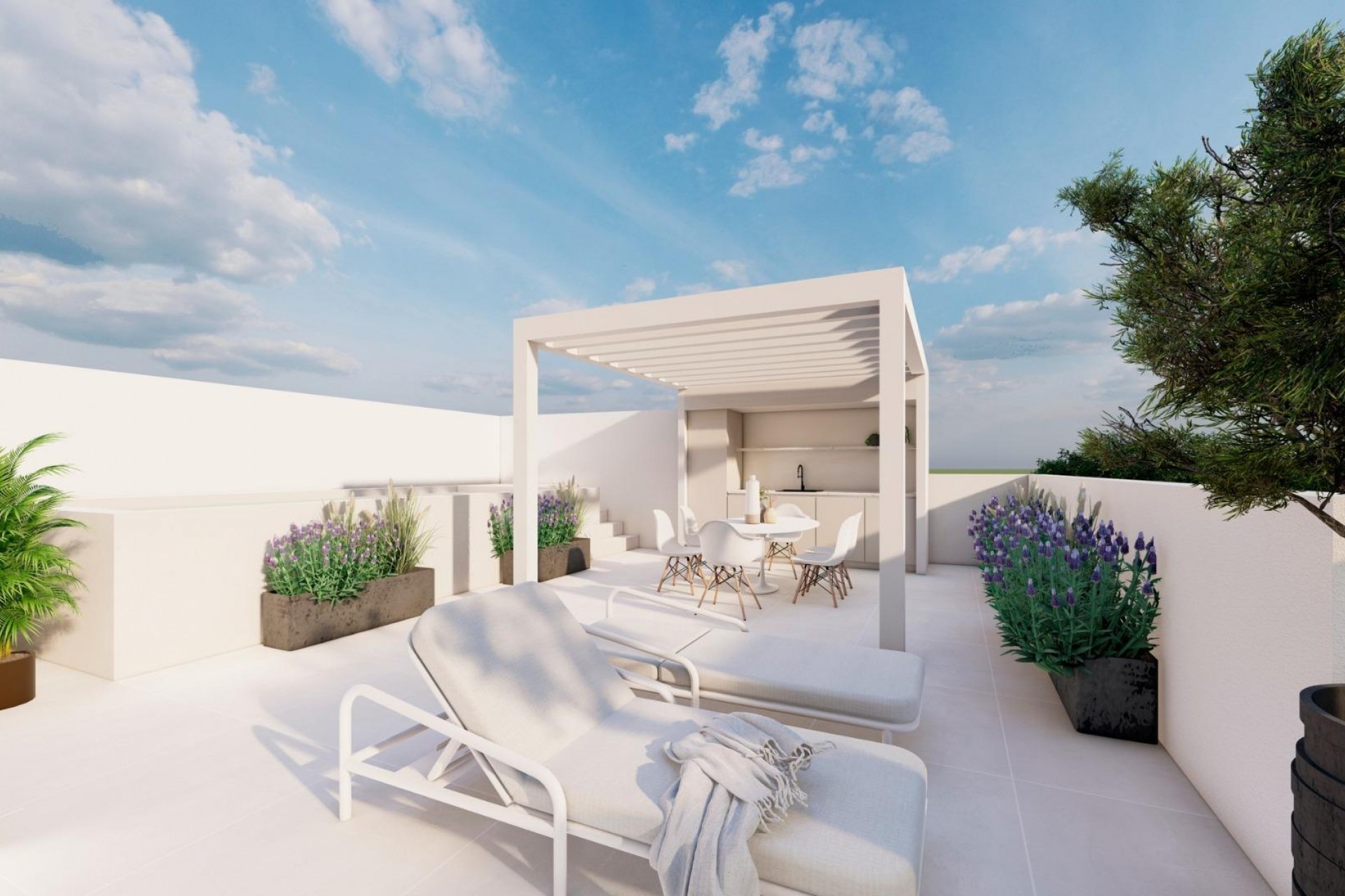 Nybyggnation - Bungalow -
Pilar de la Horadada - pueblo