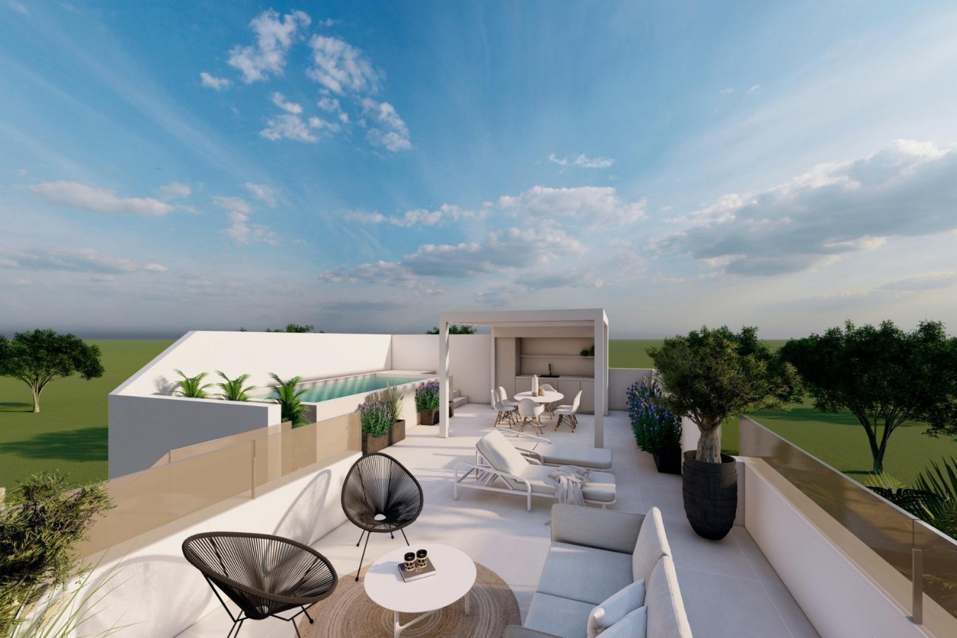 Nybyggnation - Bungalow -
Pilar de la Horadada - pueblo