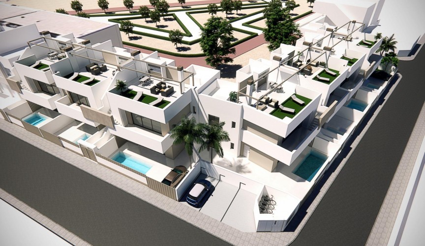 Nybyggnation - Bungalow -
Pilar de la Horadada - pueblo