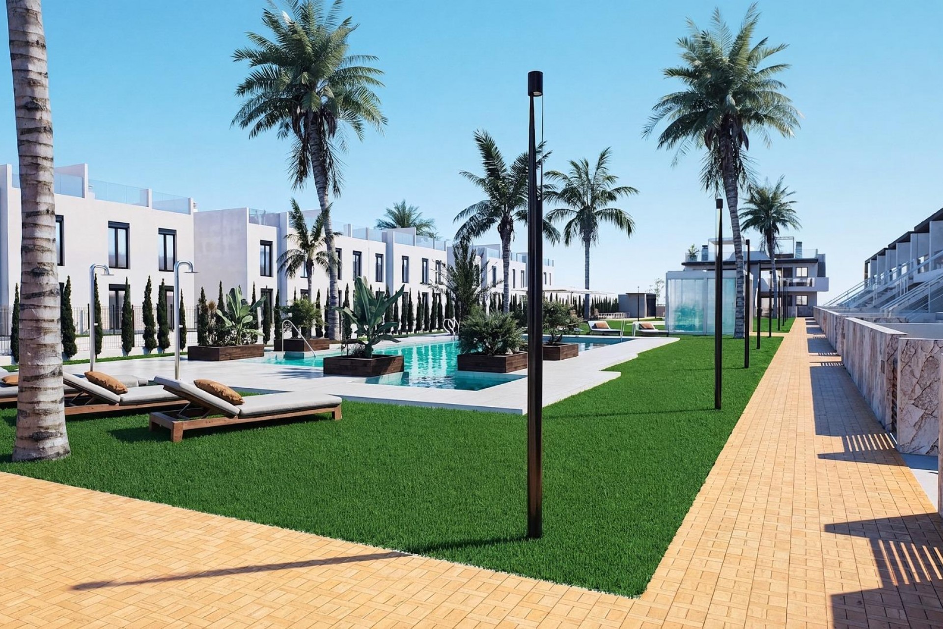 Nybyggnation - Bungalow -
Pilar de la Horadada - pueblo