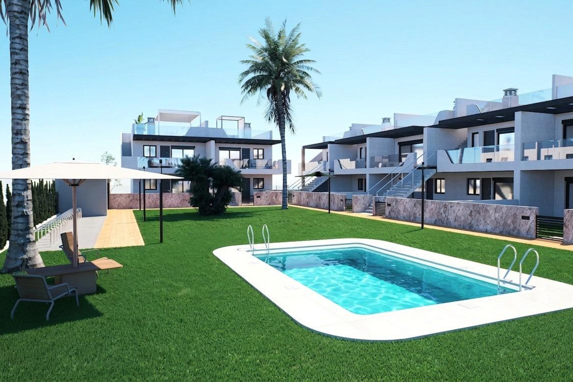 Nybyggnation - Bungalow -
Pilar de la Horadada - pueblo
