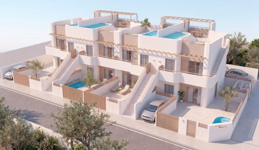 Nybyggnation - Bungalow -
Pilar de la Horadada - pueblo