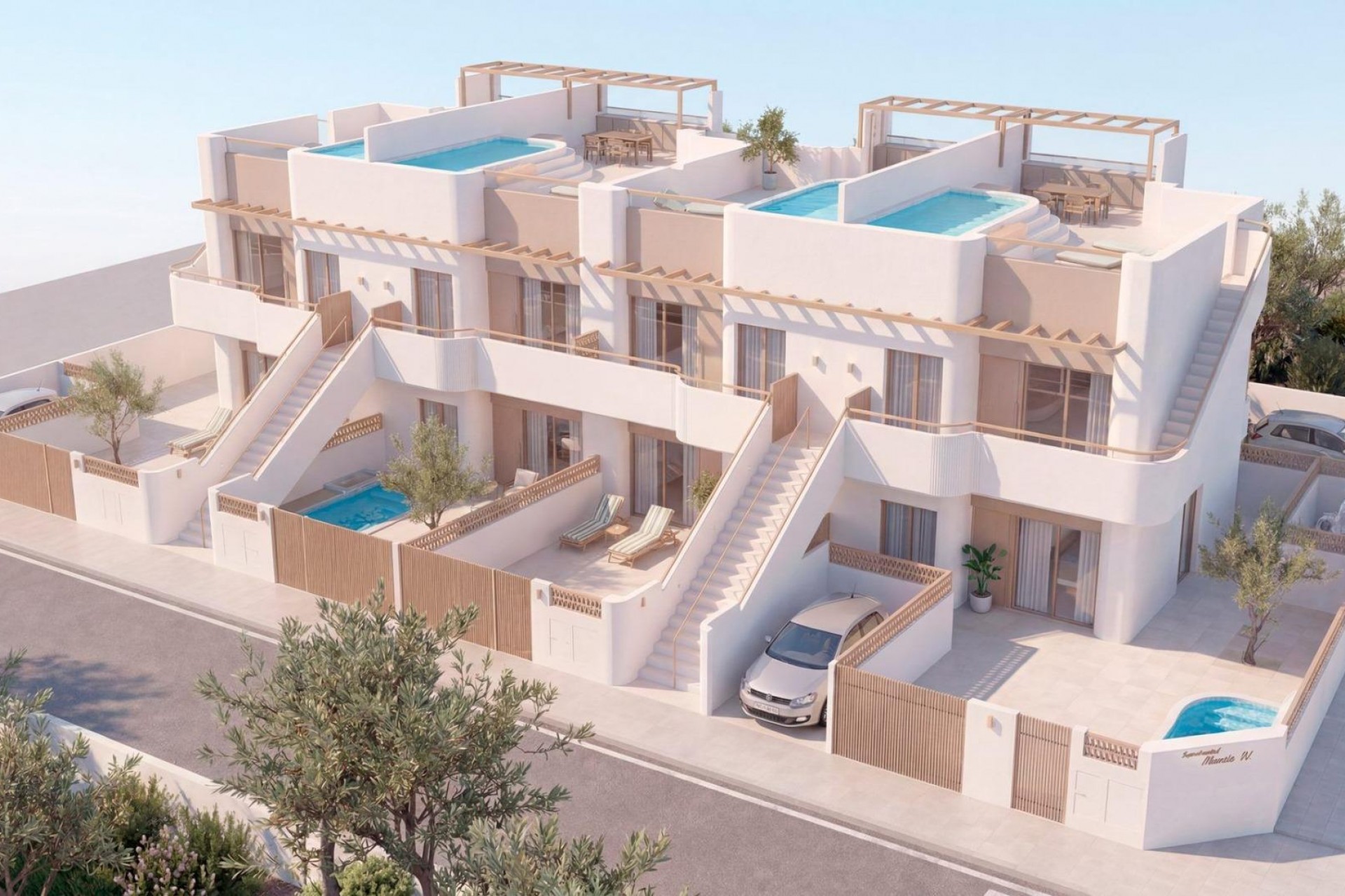 Nybyggnation - Bungalow -
Pilar de la Horadada - pueblo